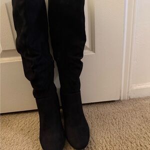 Seven Dials Britney Black Heeled Boots